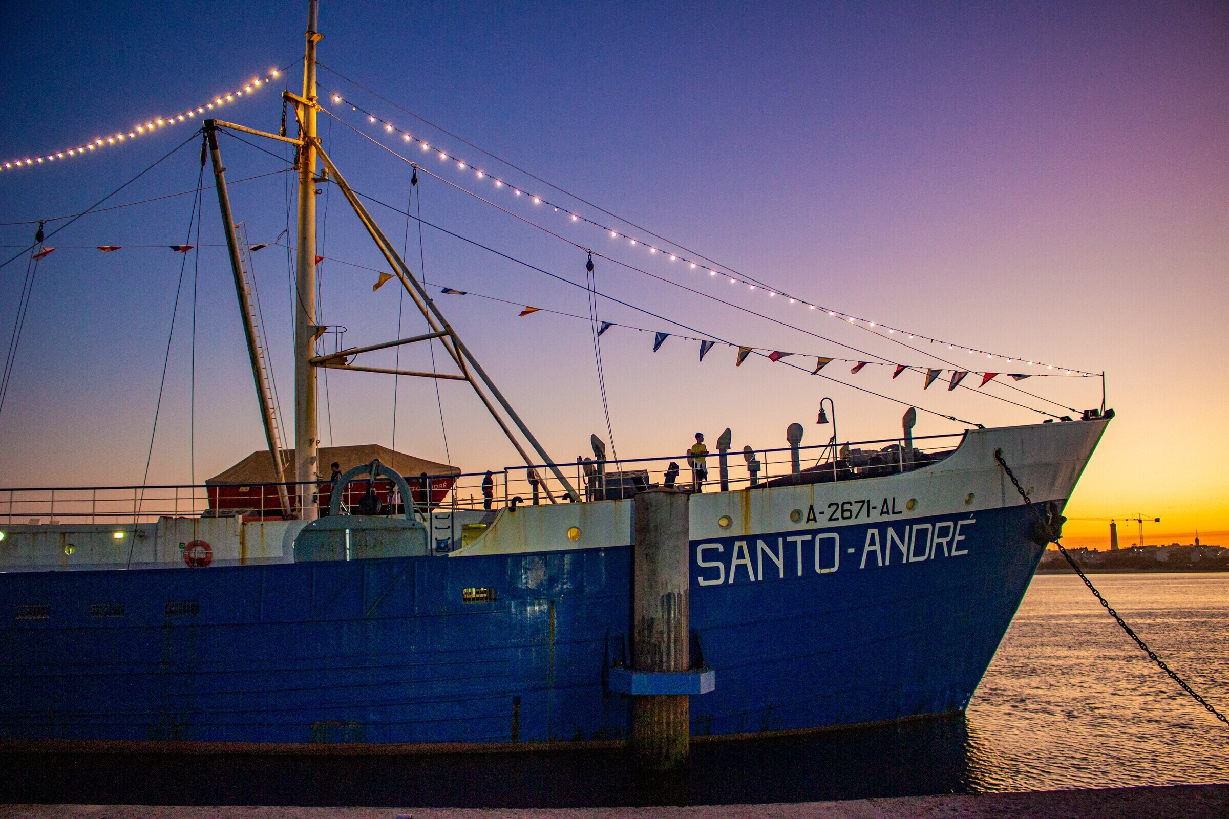Navio-Museu Santo André volta a ser anfitrião do Festival do Bacalhau